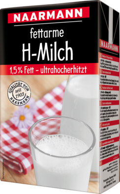 Naarman H-Milch 12 x 1L 1,5%