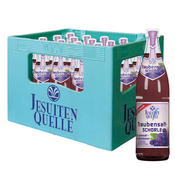 Jesuiten Quelle Trauben Schorle 20 x 0,5L