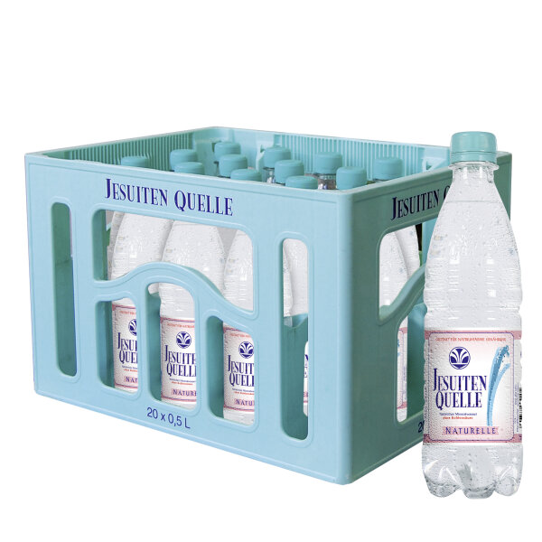 Jesuiten Quelle Naturell 20 x 0,5L PET