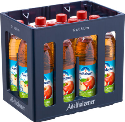 Adelholzener Apfelschorle 12 x 0,5L PET