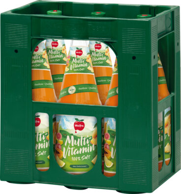 Wolfra Multivitaminsaft 6 x 1L
