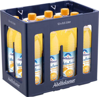 Adelholzener Bleib in Form Sunny Orange 12 x 0,5L PET