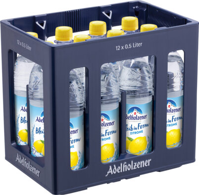 Adelholzener Bleib in Form Zitrone klar 12 x 0,5L PET
