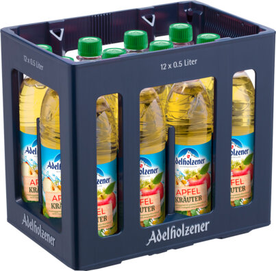 Adelholzener Apfel Kräuter 12 x 0,5L PET