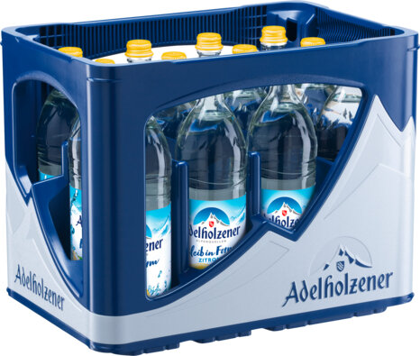Adelholzener Bleib in Form Zitrone klar 12 x 0,75L