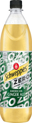 Schweppes Ginger Ale Zero 6 x 1L
