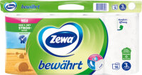 Zewa Toilettenpapier bewährt 3-lagig, 16 Rollen