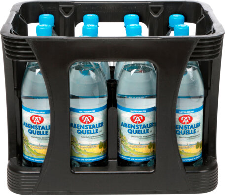 Abenstaler Medium 12 x 1,0 L PET