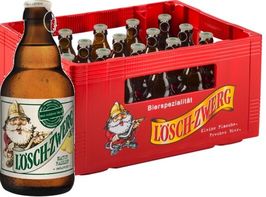 Lösch Zwerg Naturtrüb Radler 20 x 0,33L